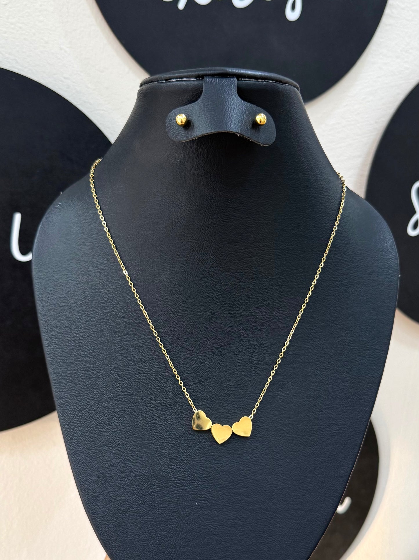 Collar corazones