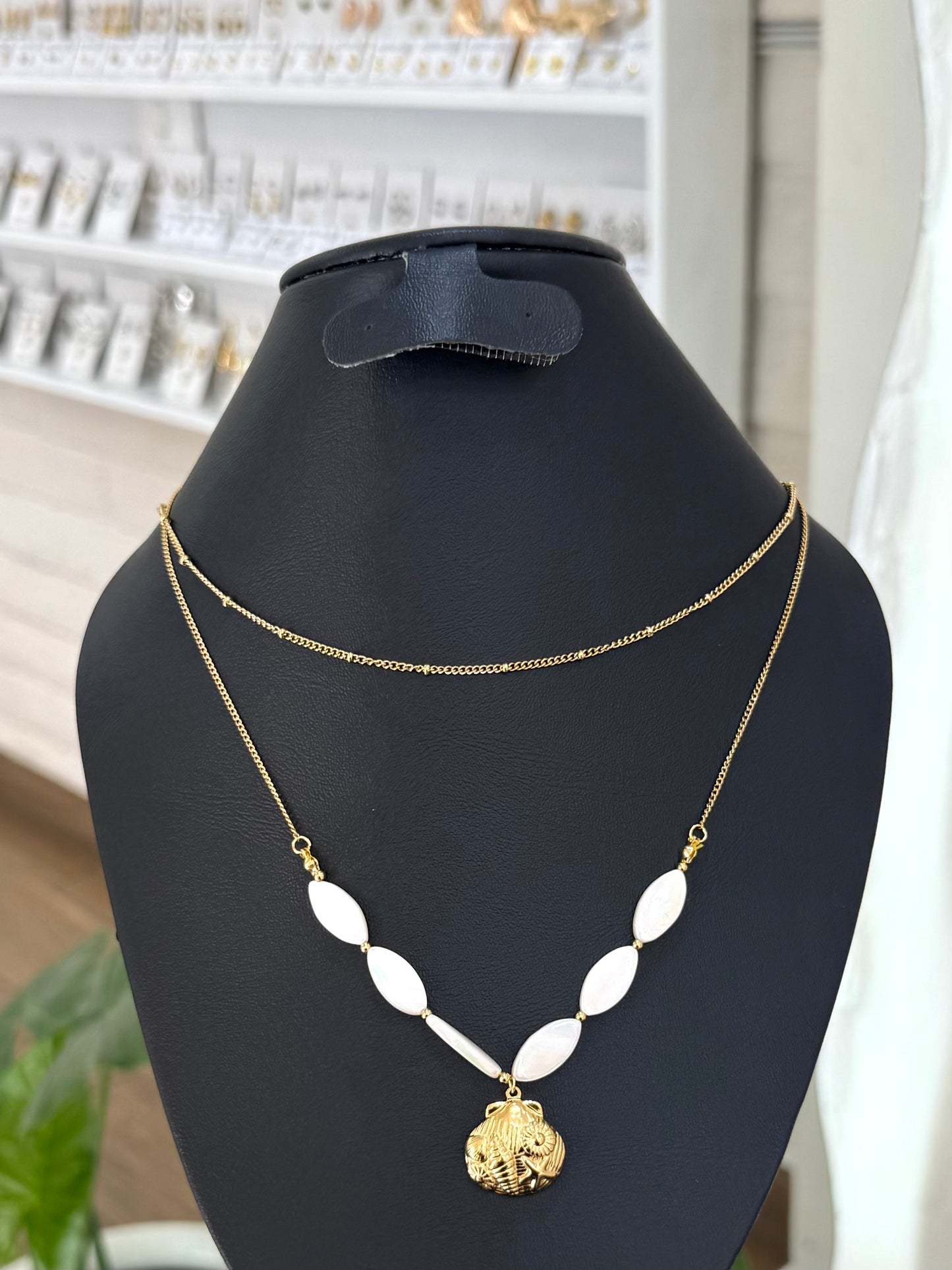 Collar concha mar