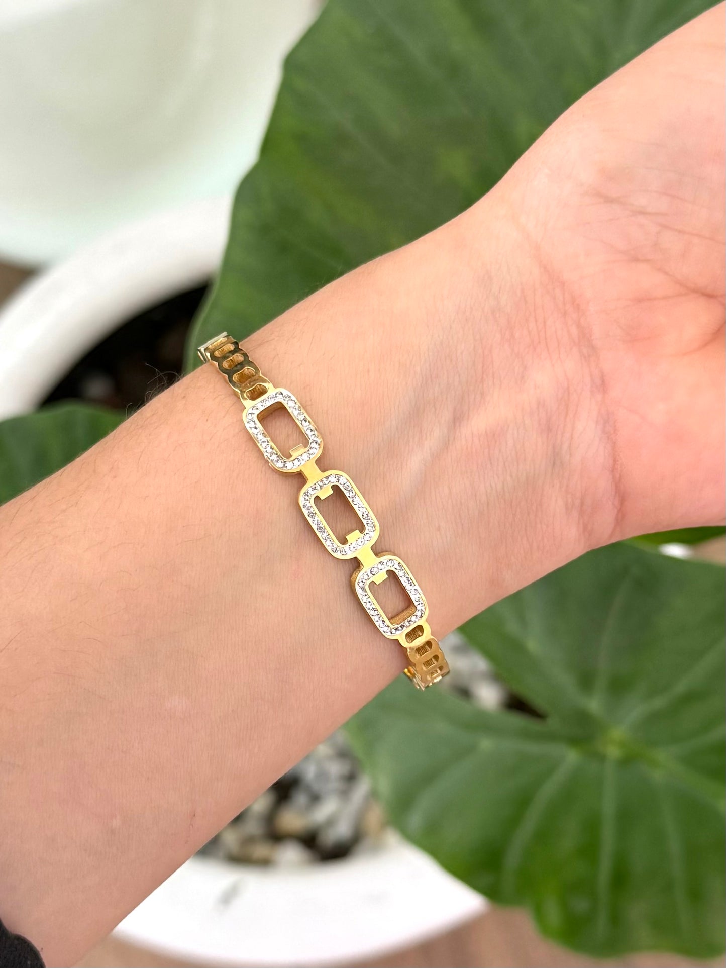 Pulsera brillo