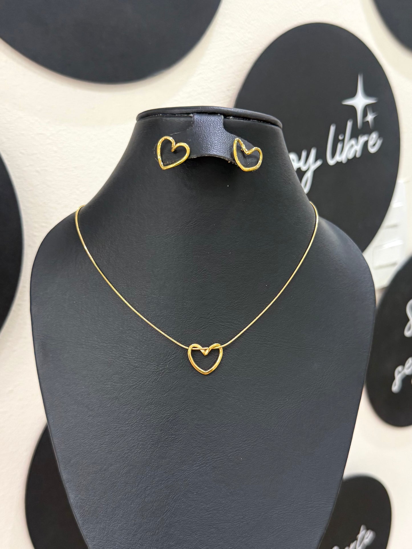 Collar corazón