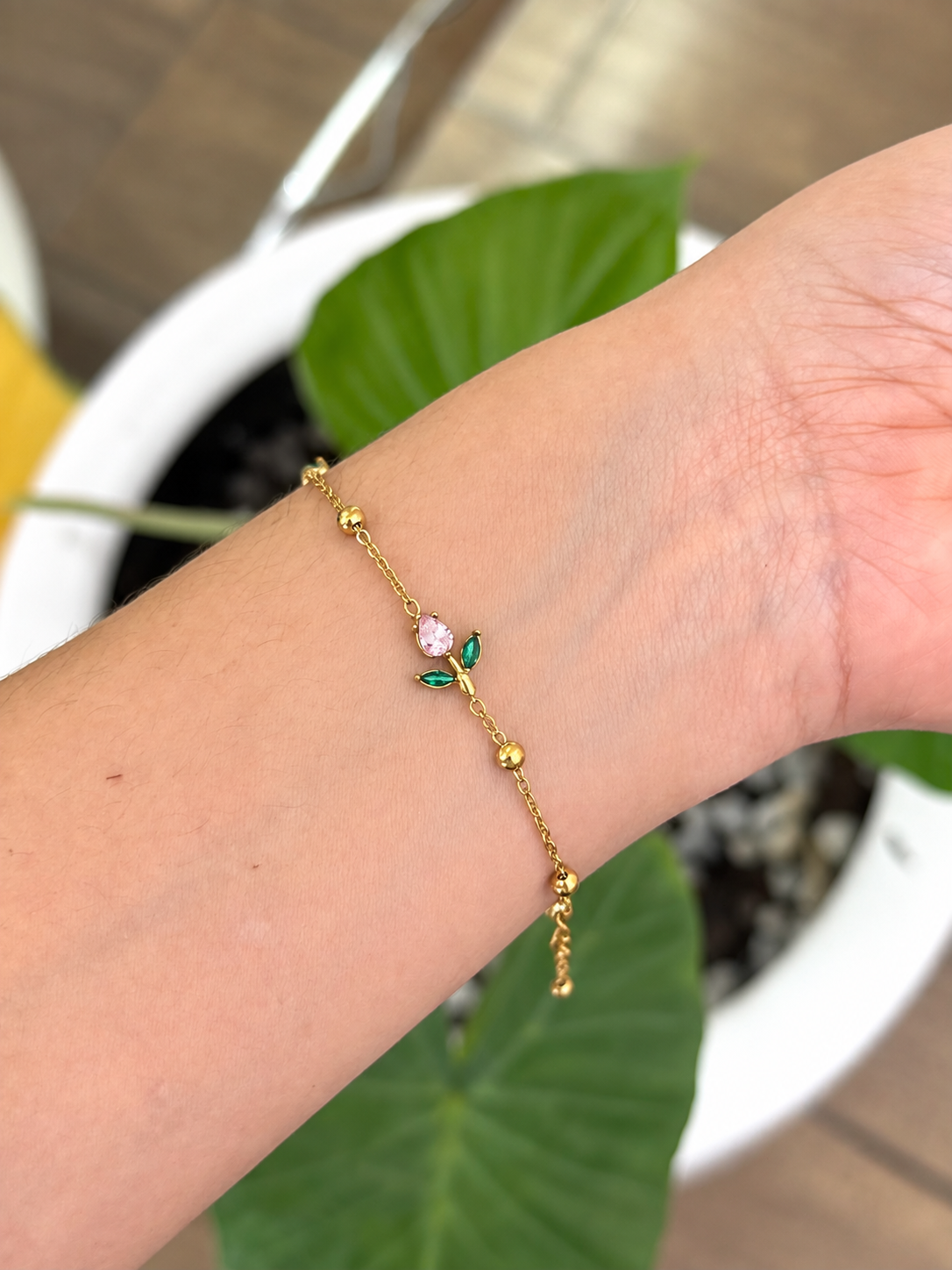 Pulsera rosa