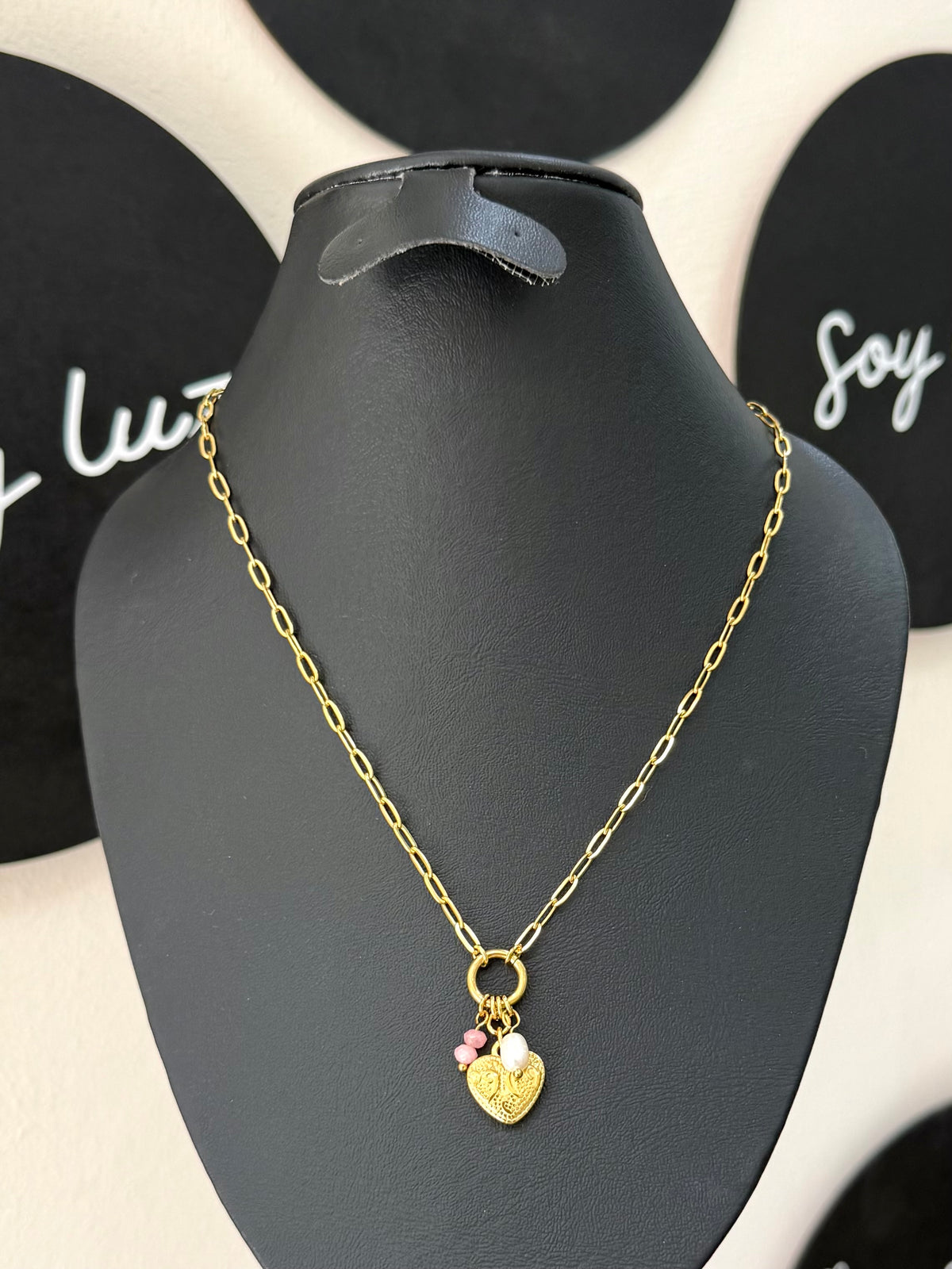 Collar corazón