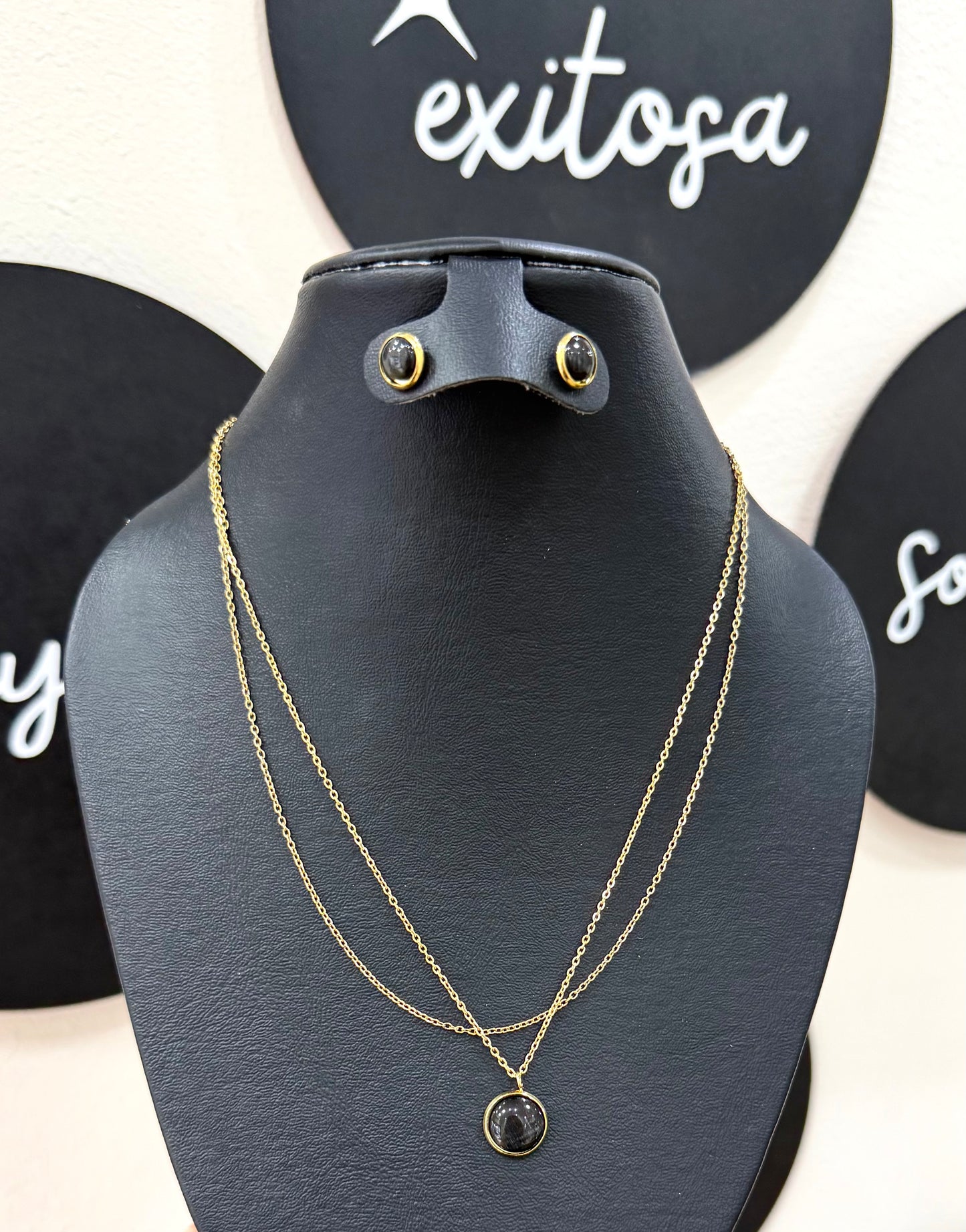Collar dije negro