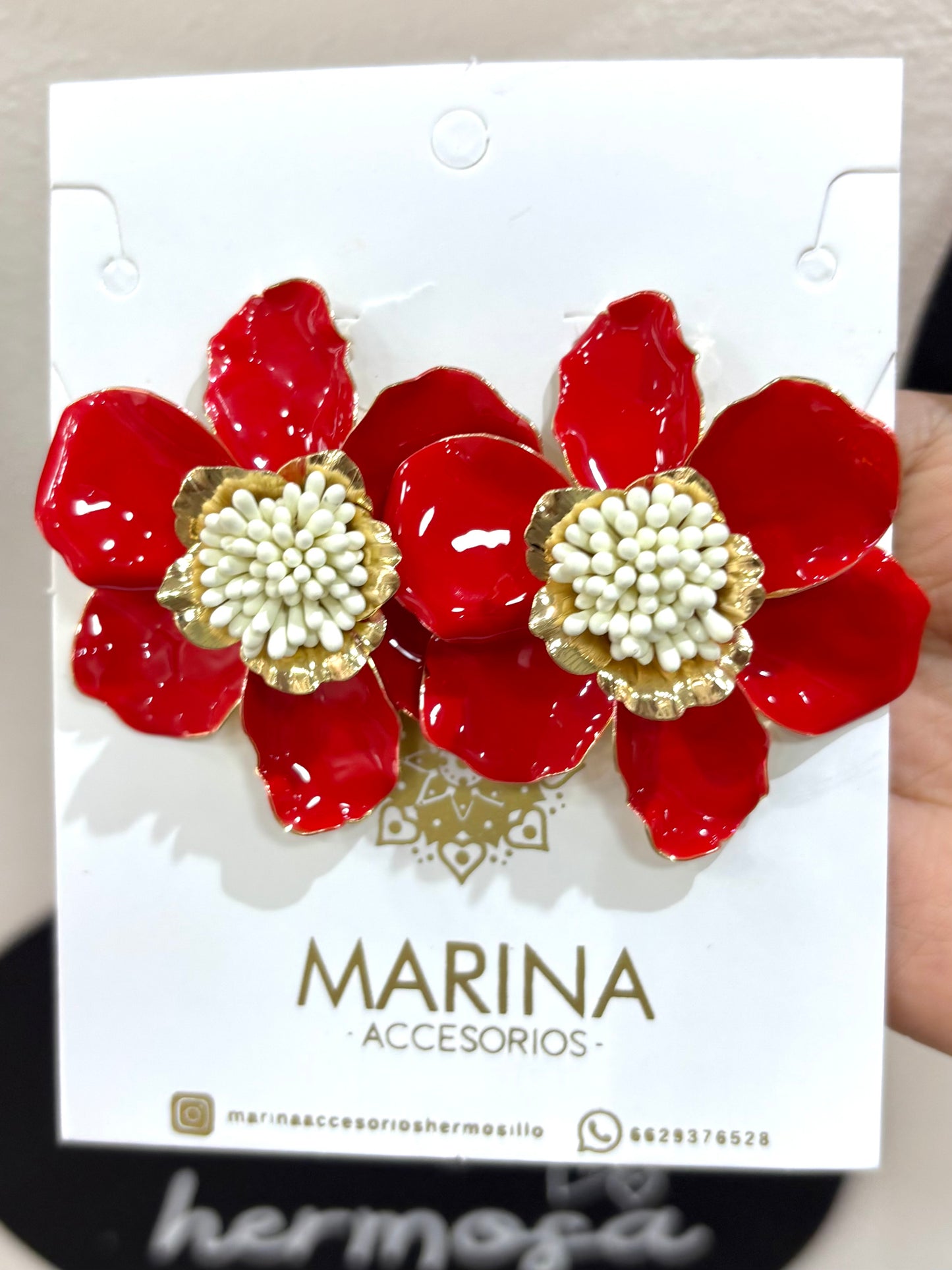 Arete casual bisutería