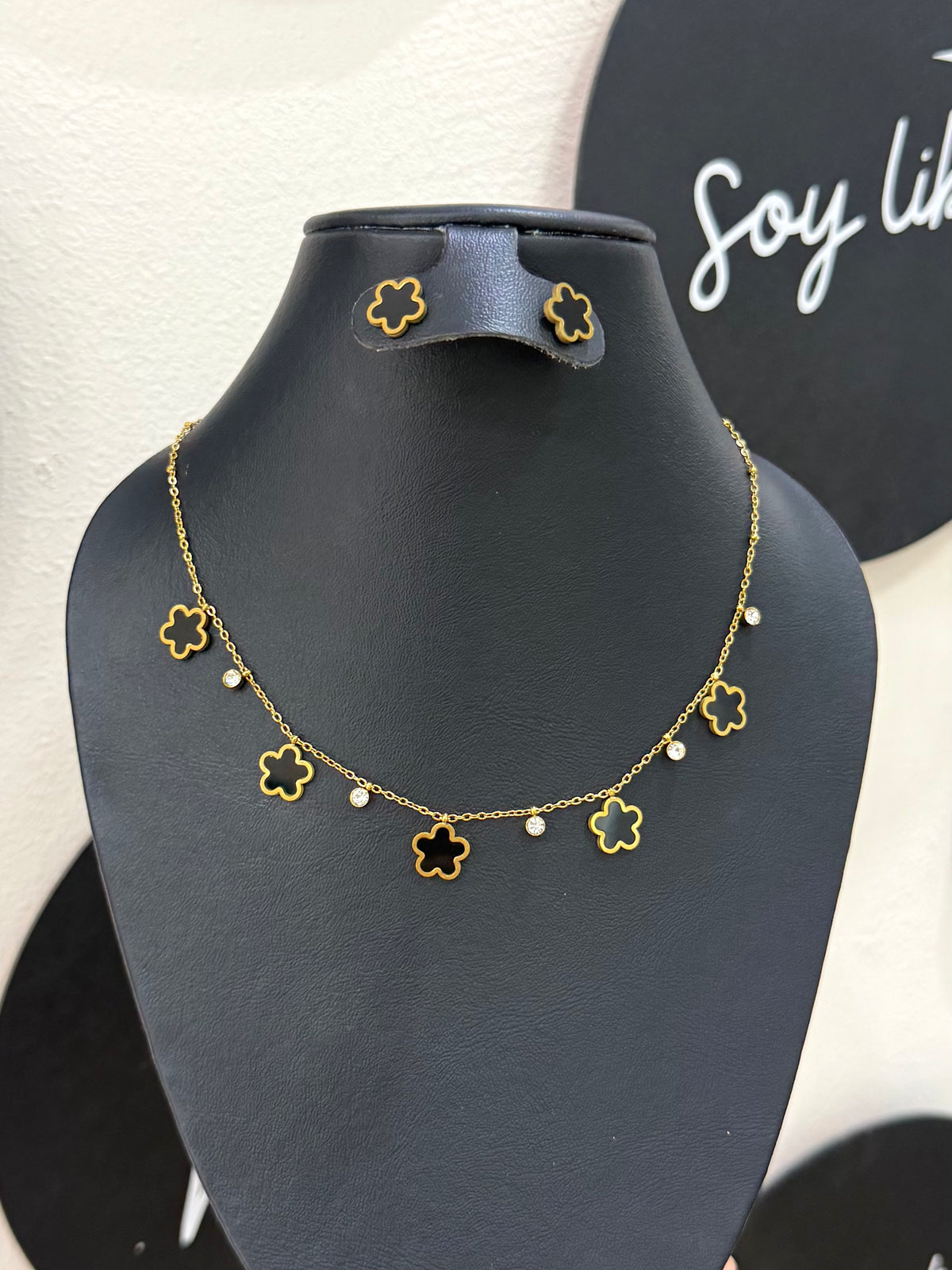 Collar flor