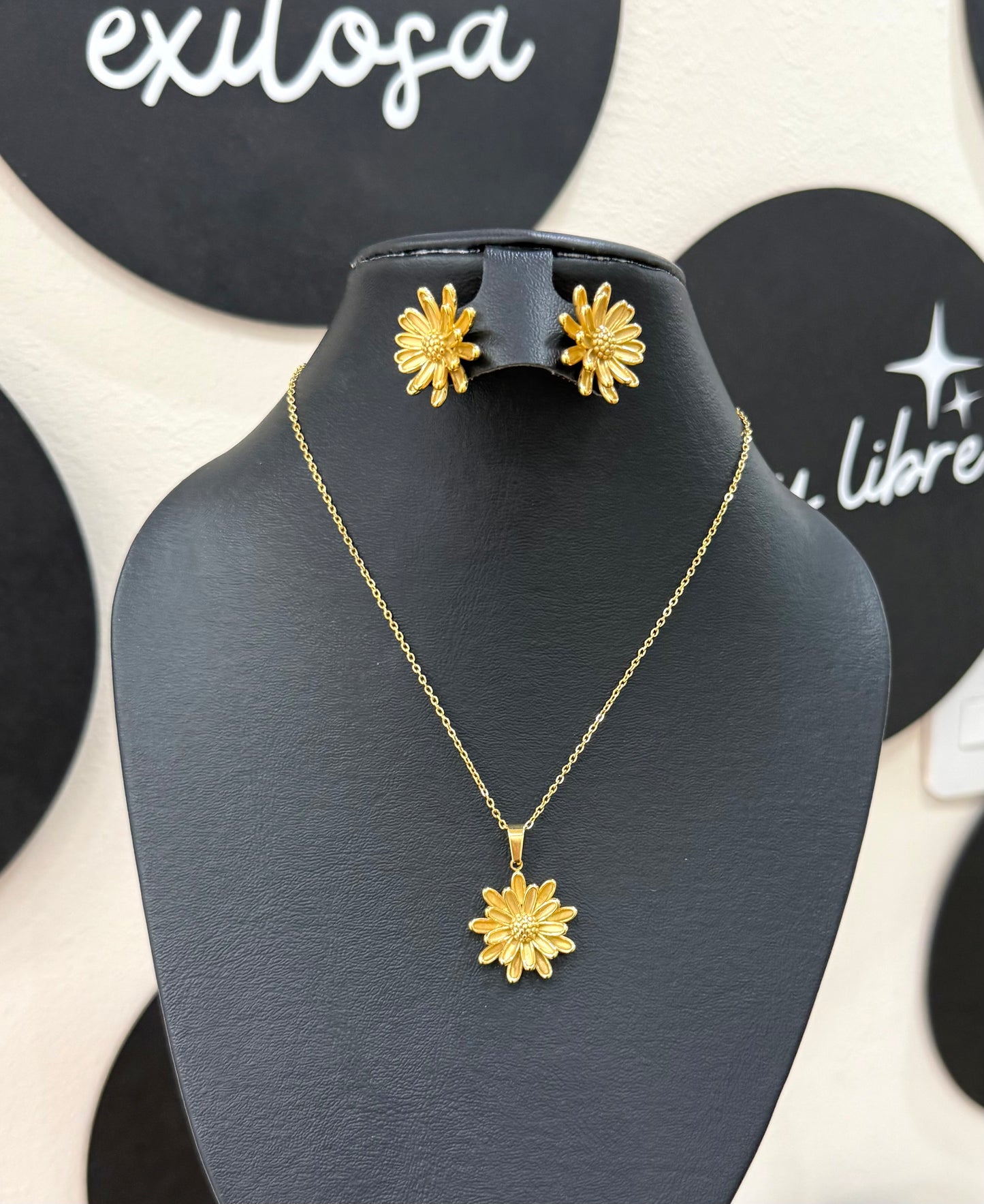Collar flor