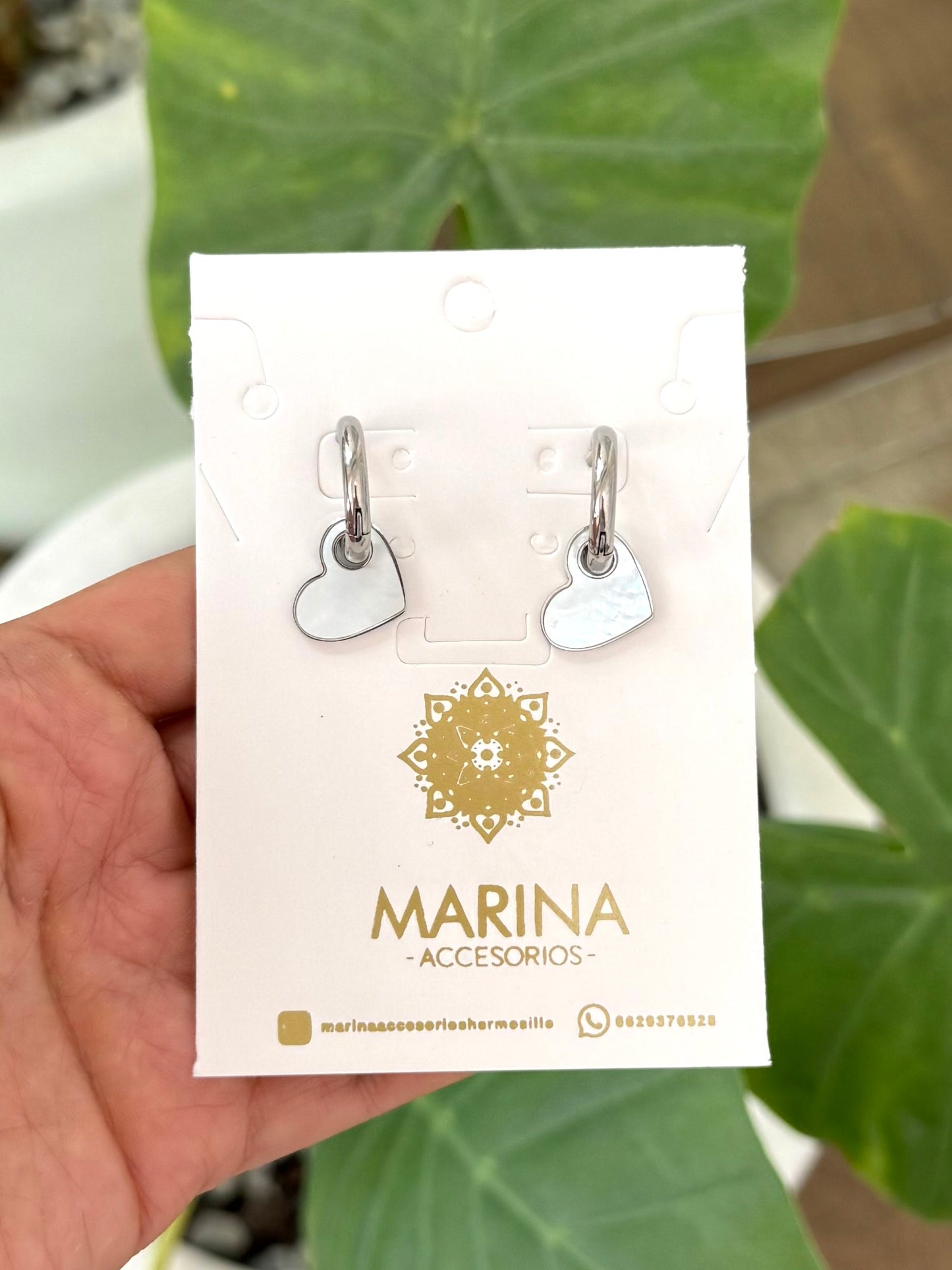 Arracada corazón