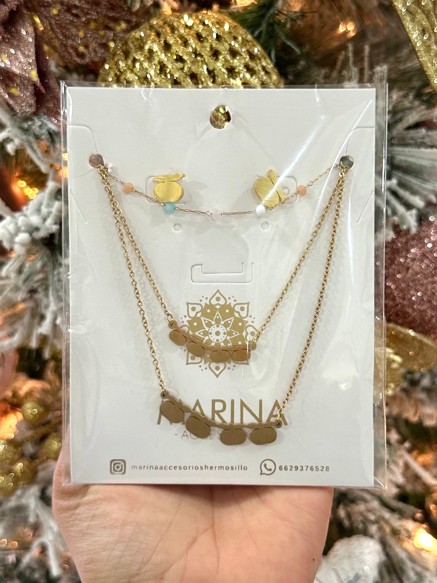 Collar manzanas
