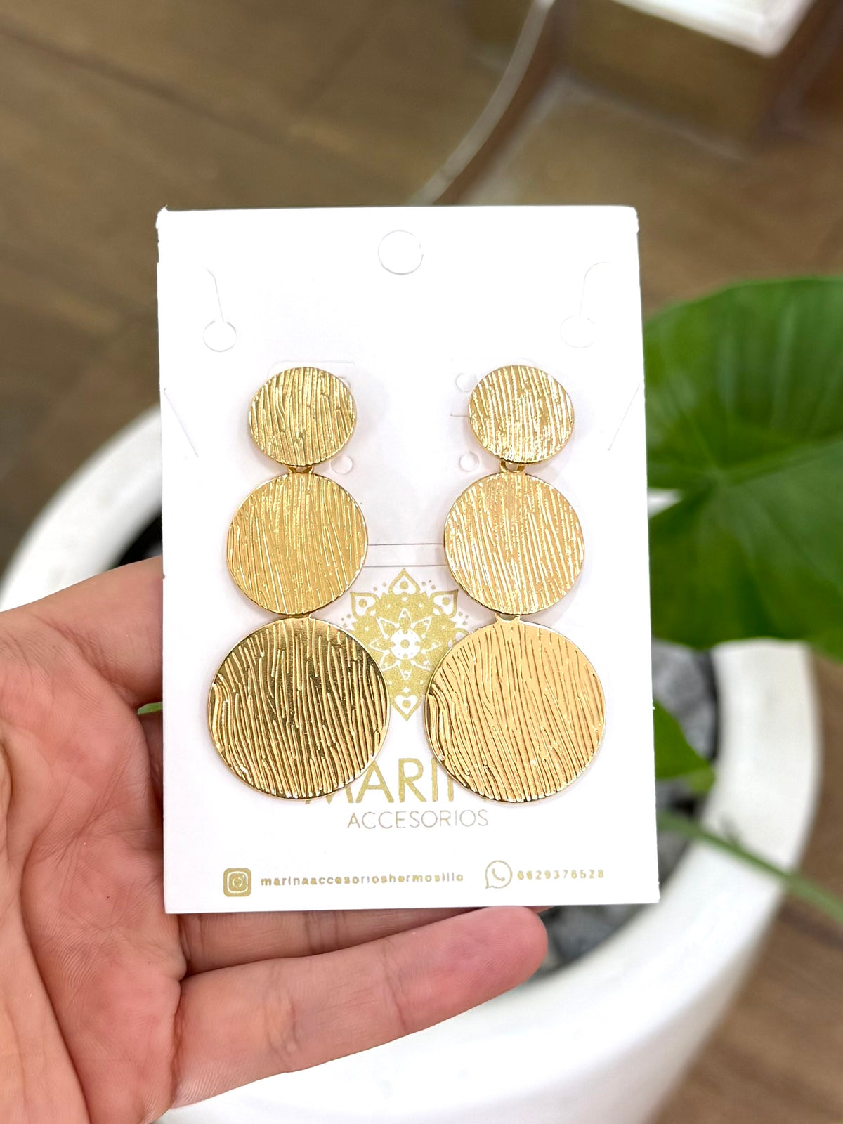 Arete casual círculos