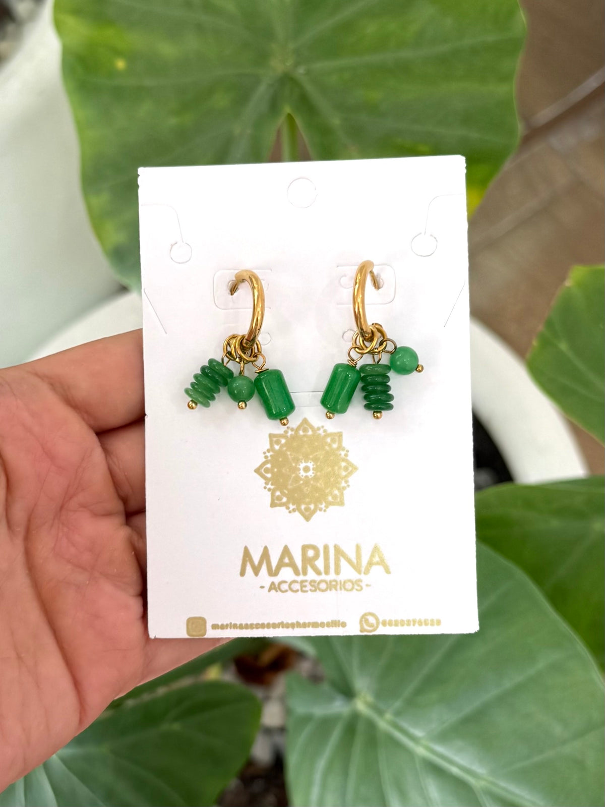 Arracada verde