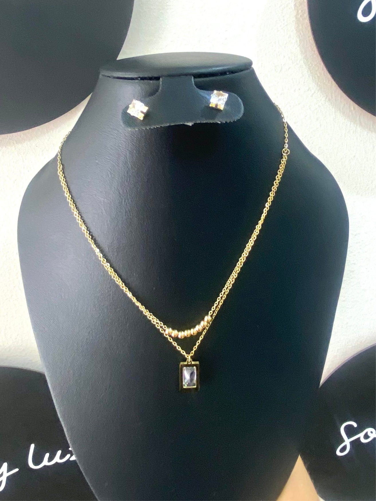 Collar dije brillo