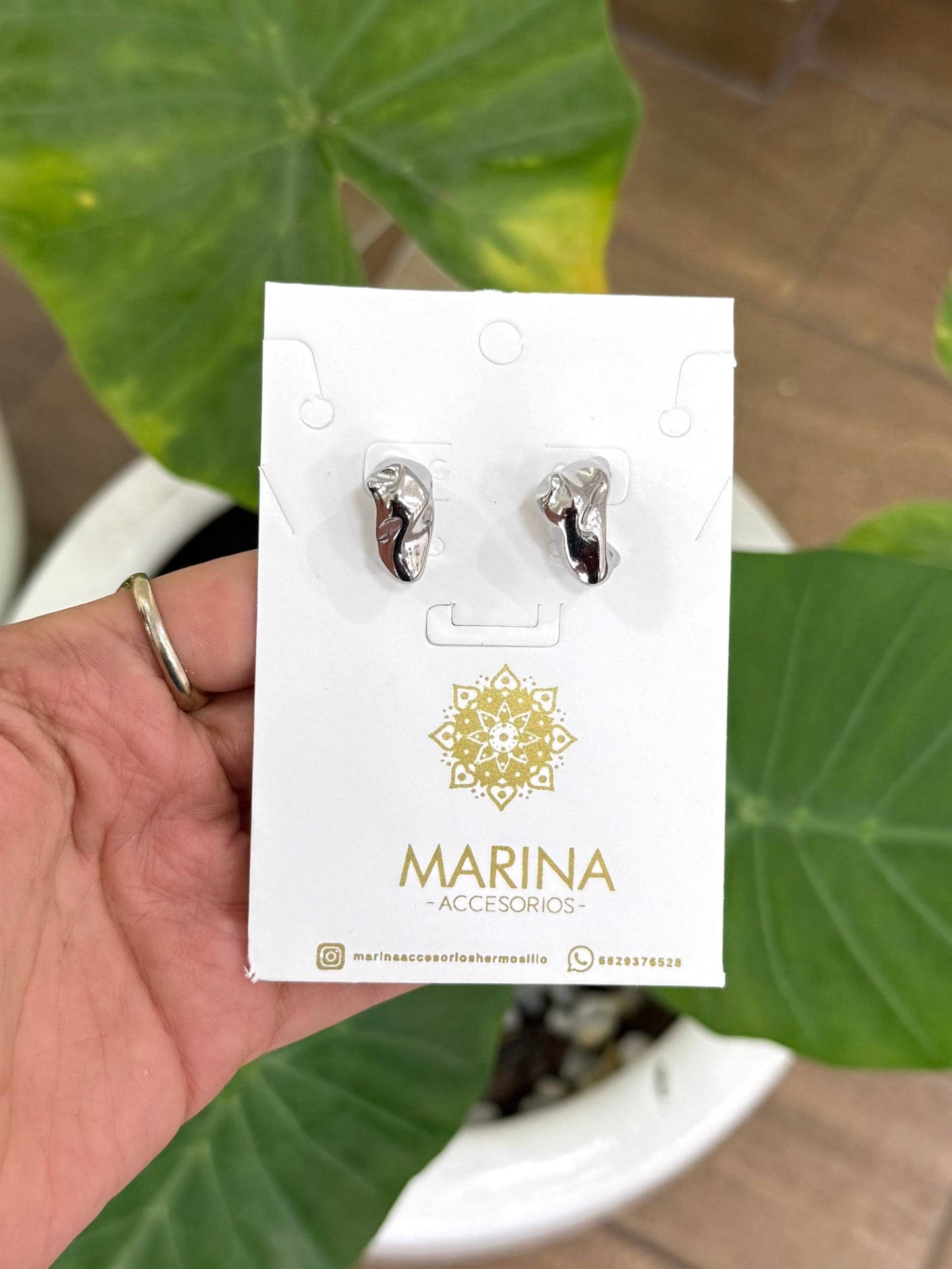 Arracada plata