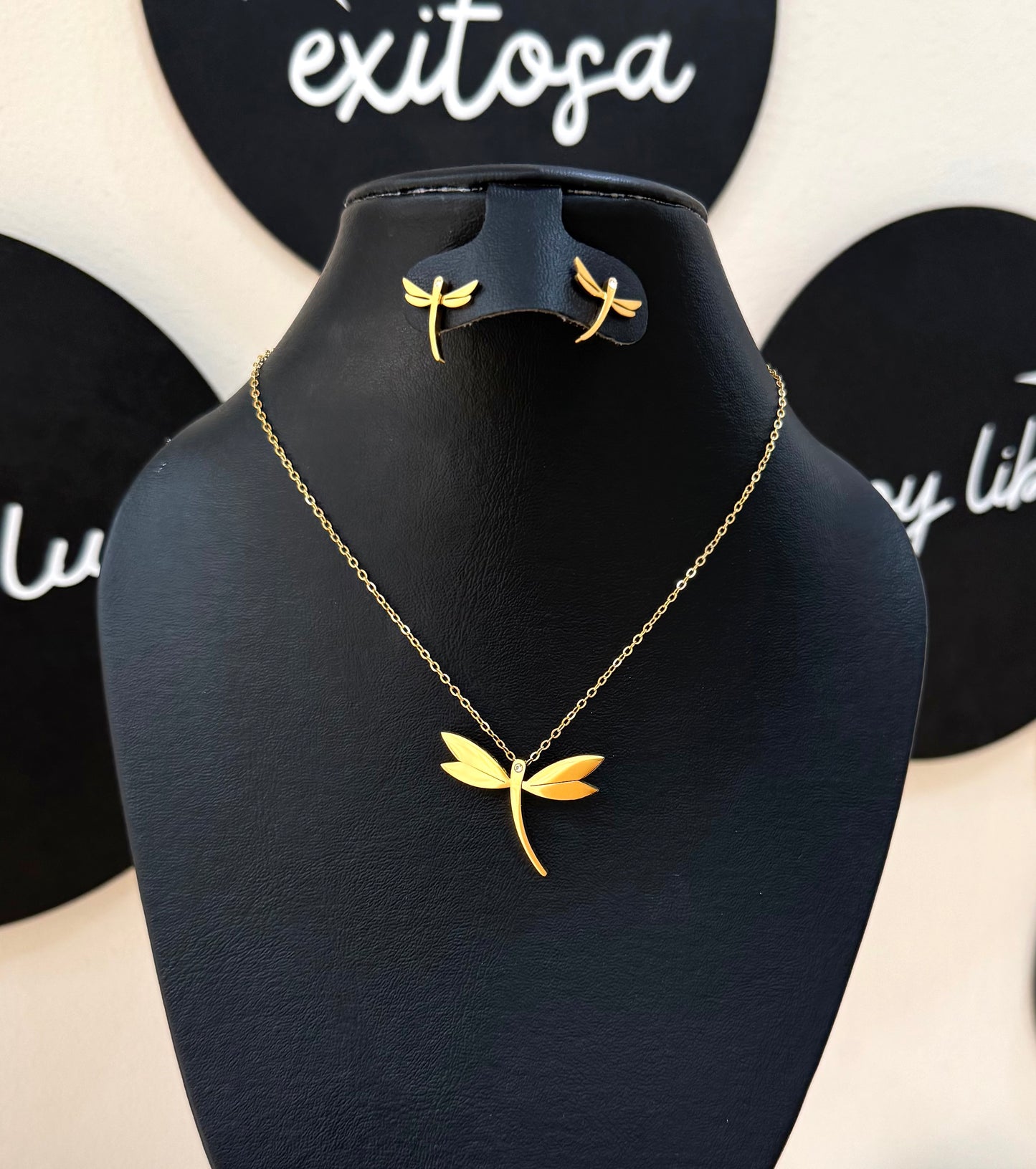 Collar libélula