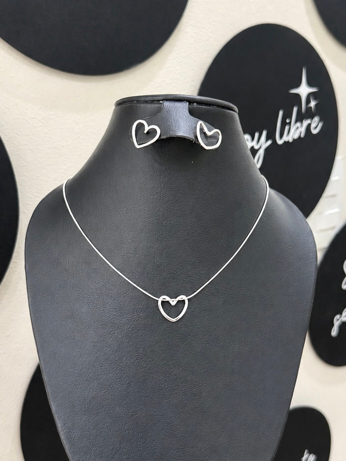 Collar corazón