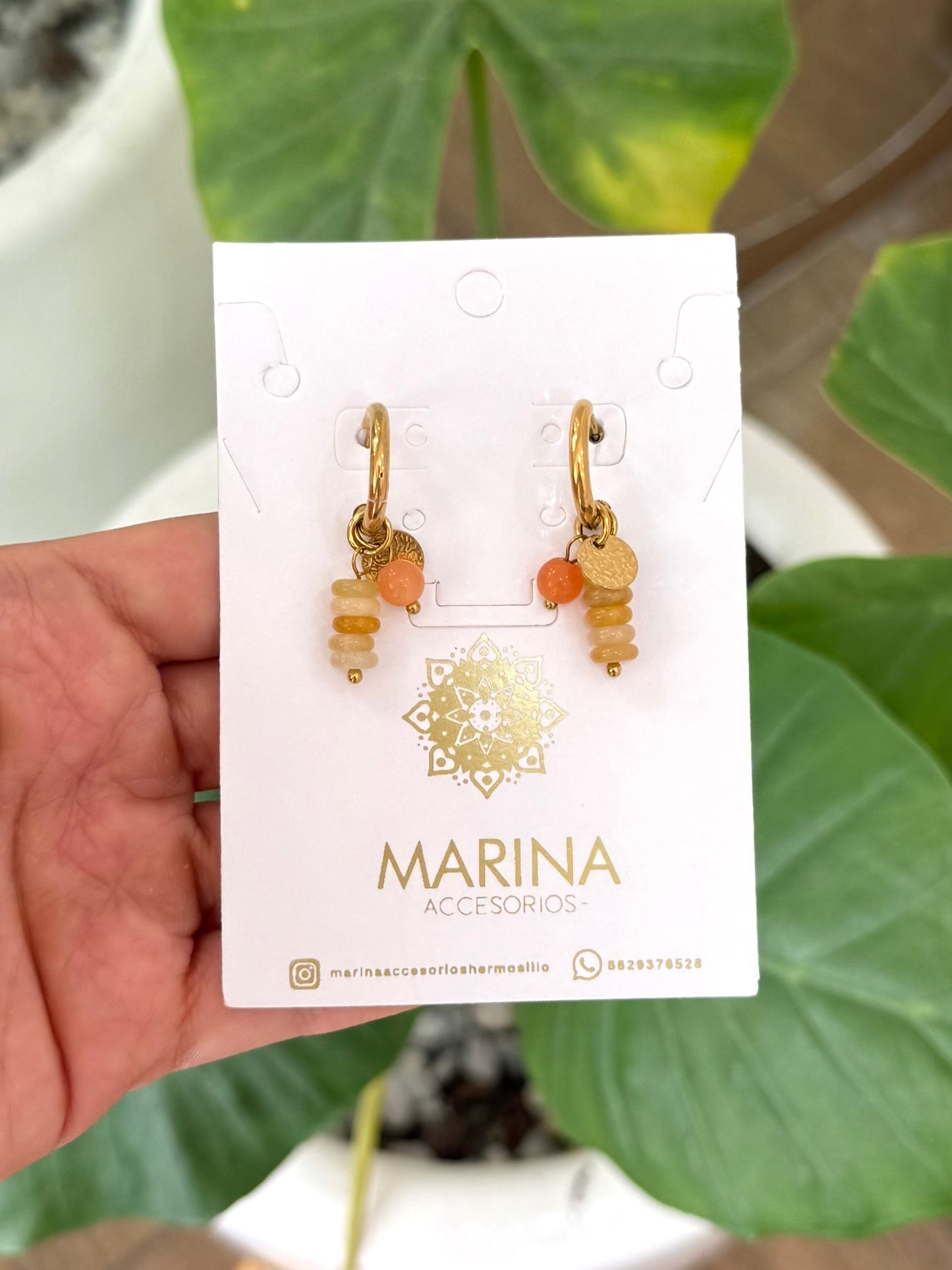 Arracada amarilla
