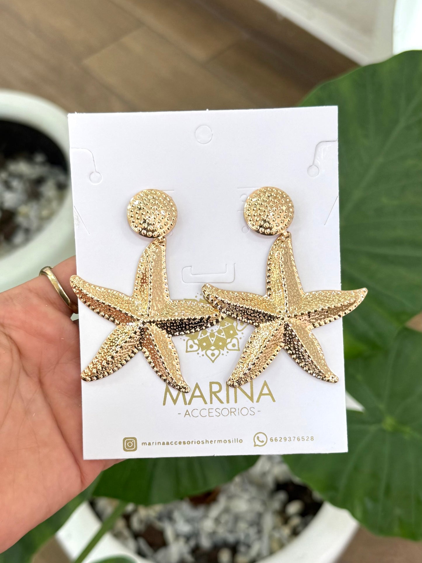 Arete casual estrella