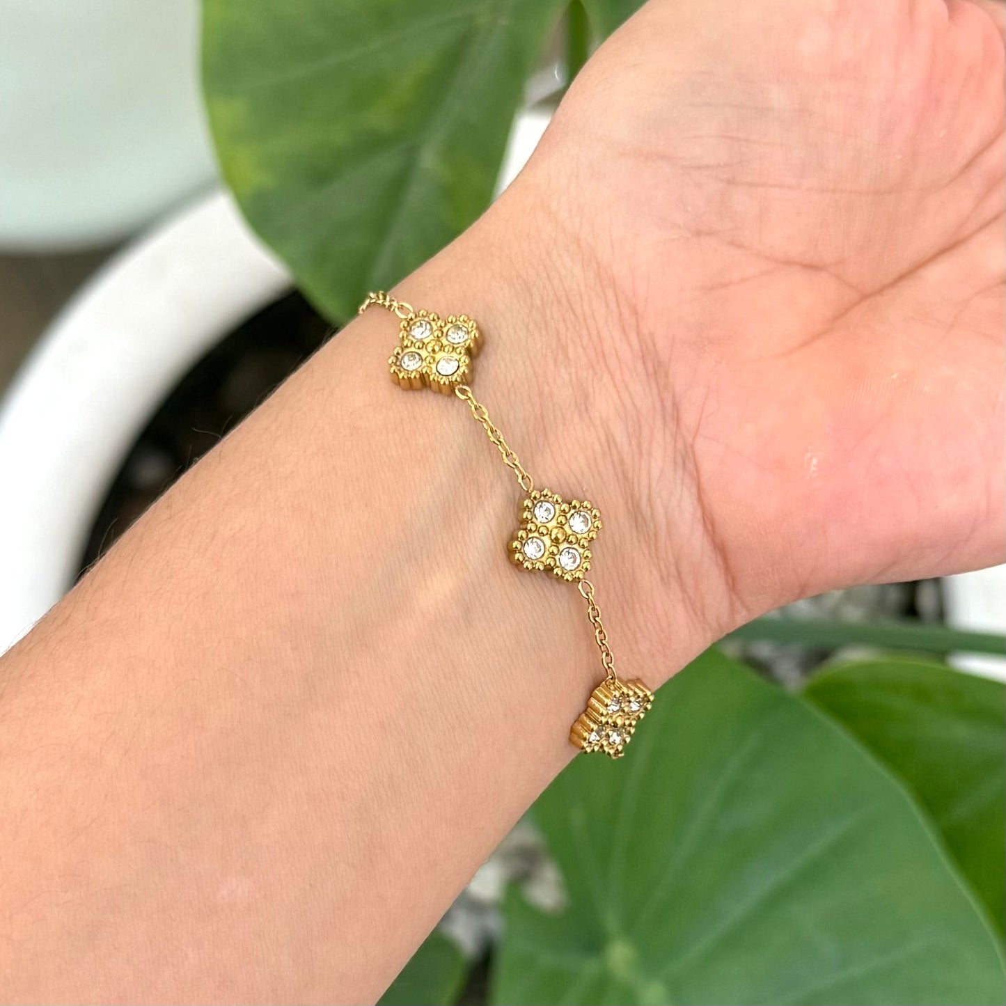 Pulsera trébol