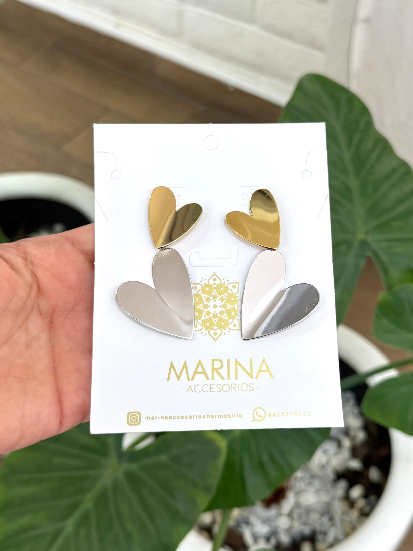 Arracada corazón
