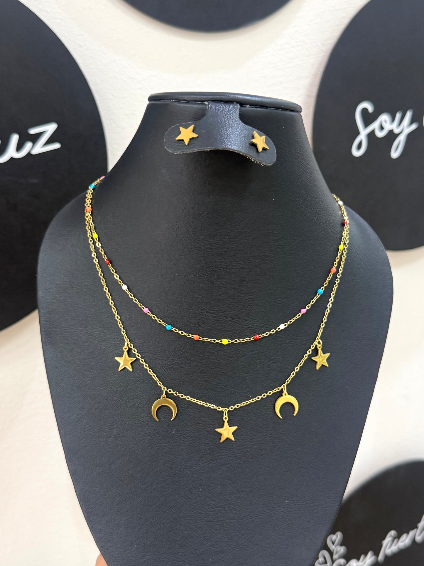 Collar Luna/estrella