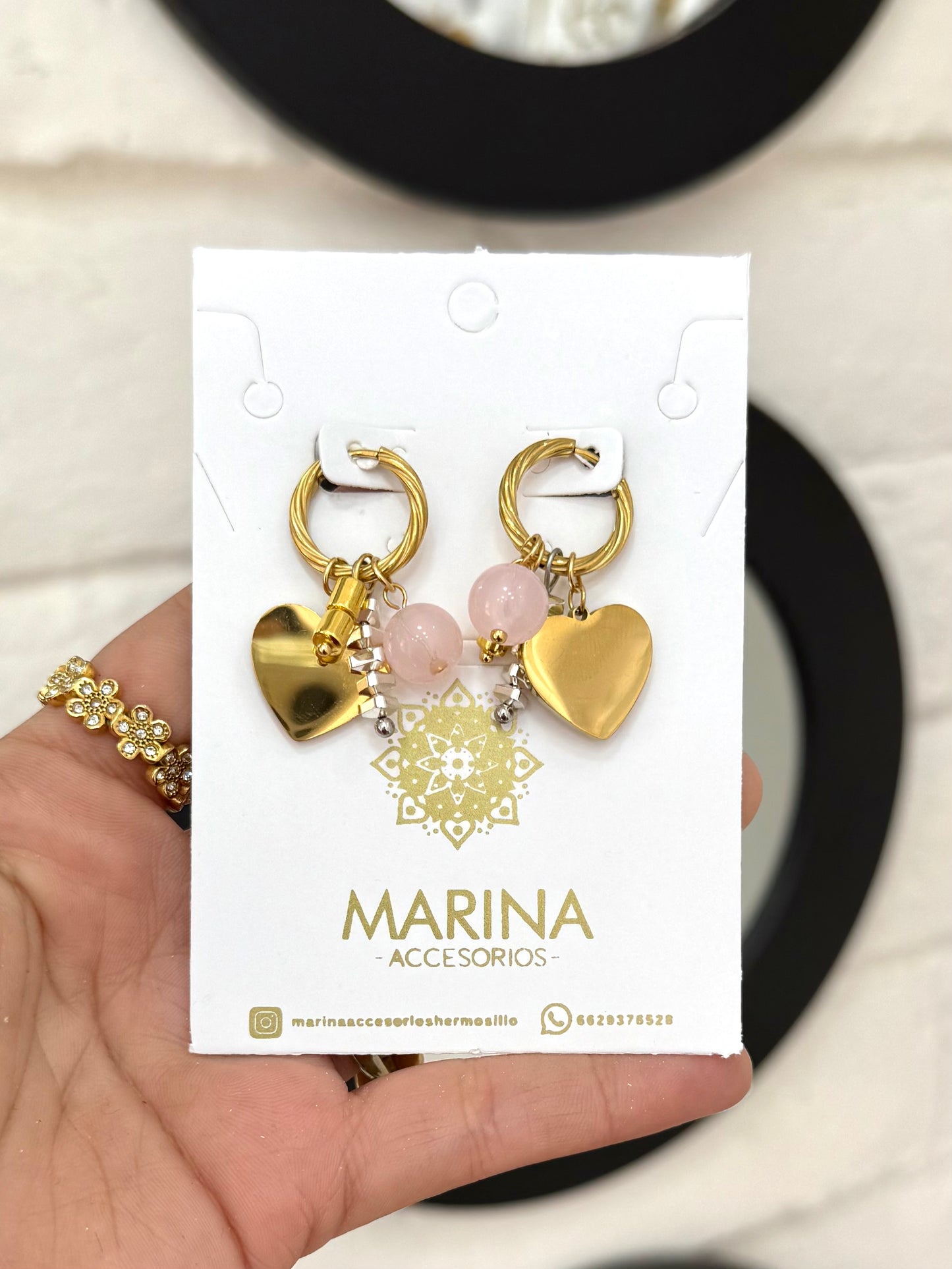 Arracada corazón