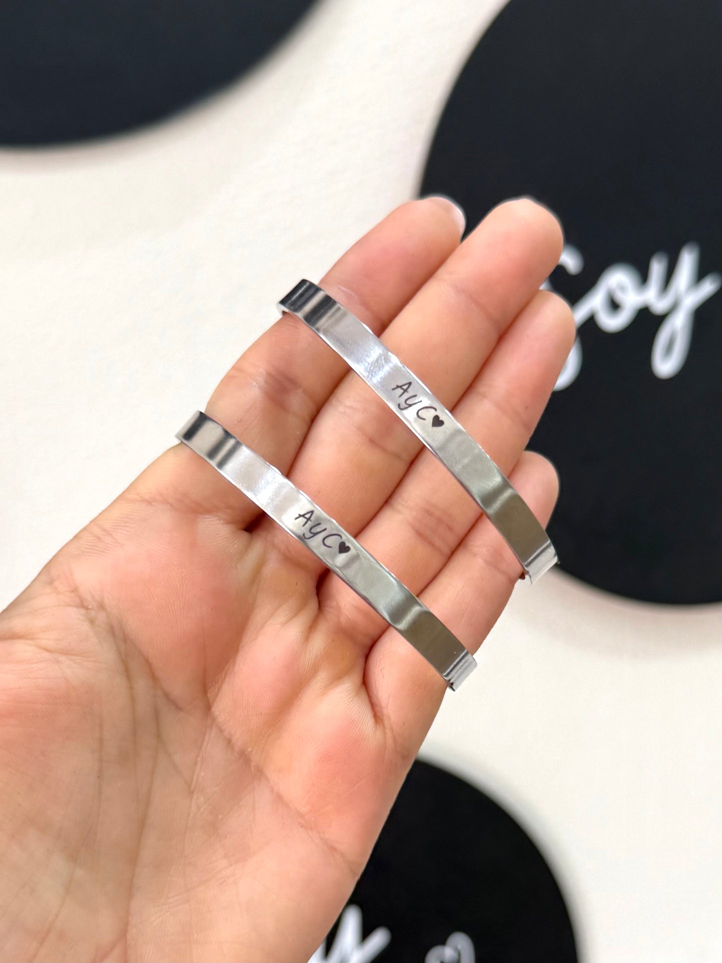 Brazalete personalizado 6mm