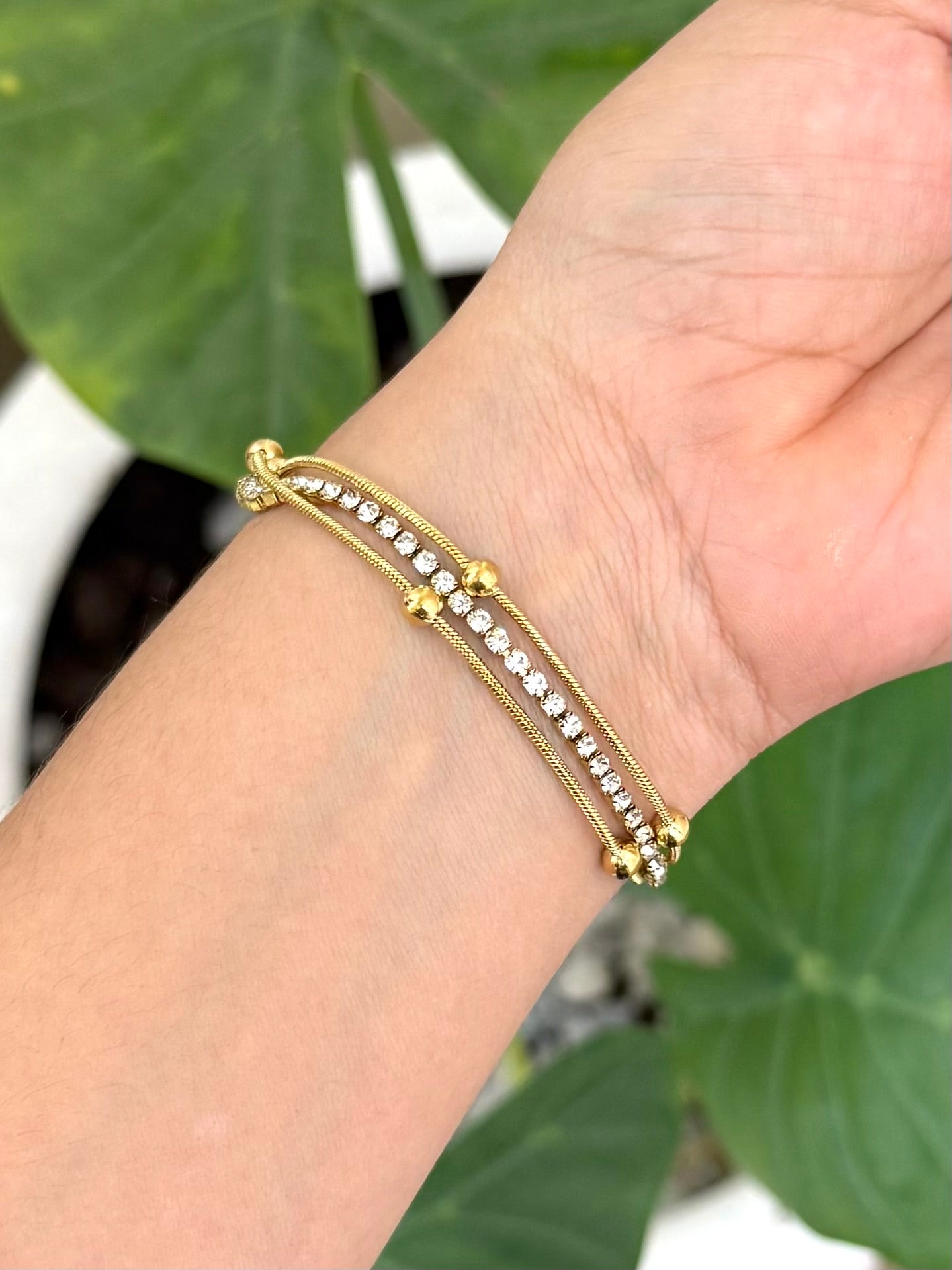 Pulsera triple