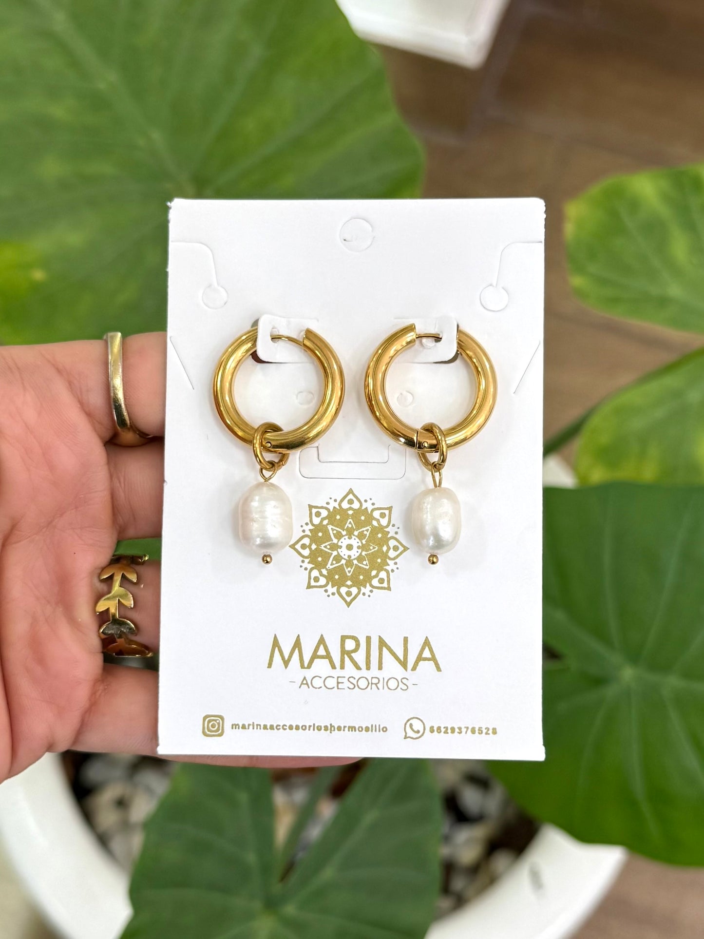 Arracada perla