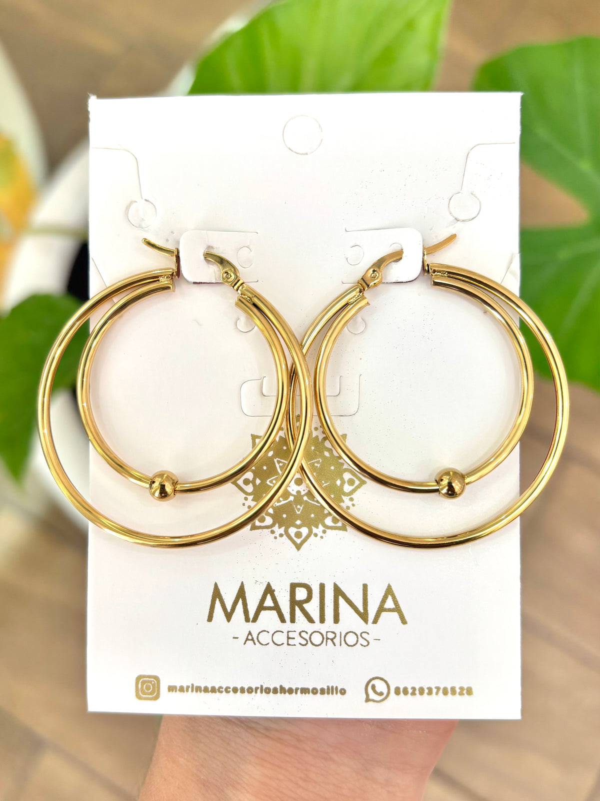 Arete casual doble