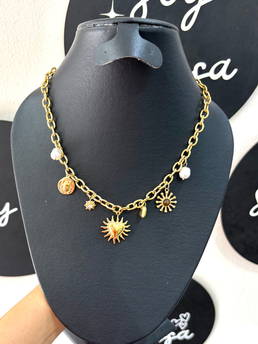 Collar dijes