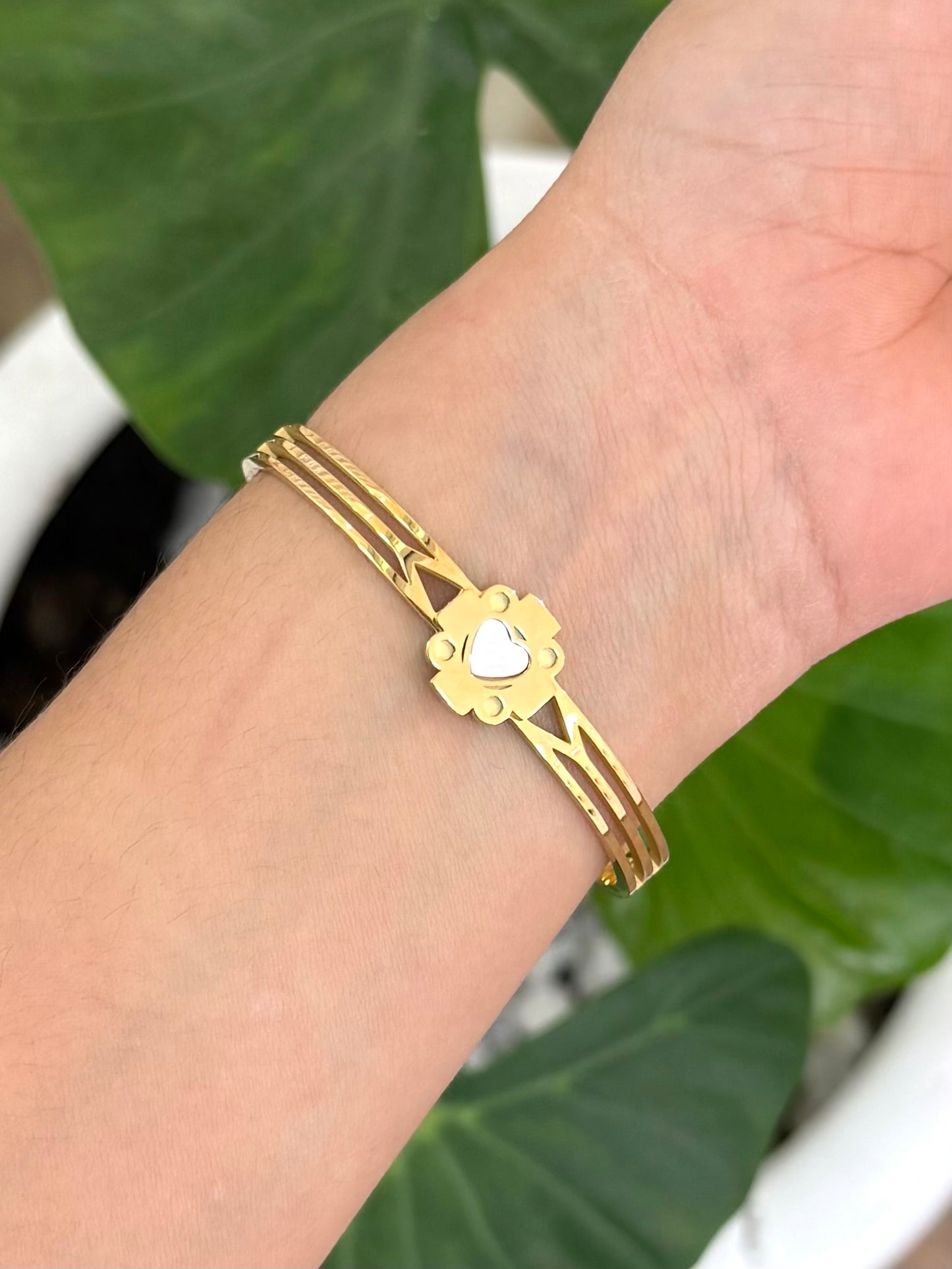 Pulsera corazones