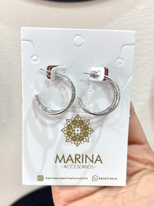 Arracada plata