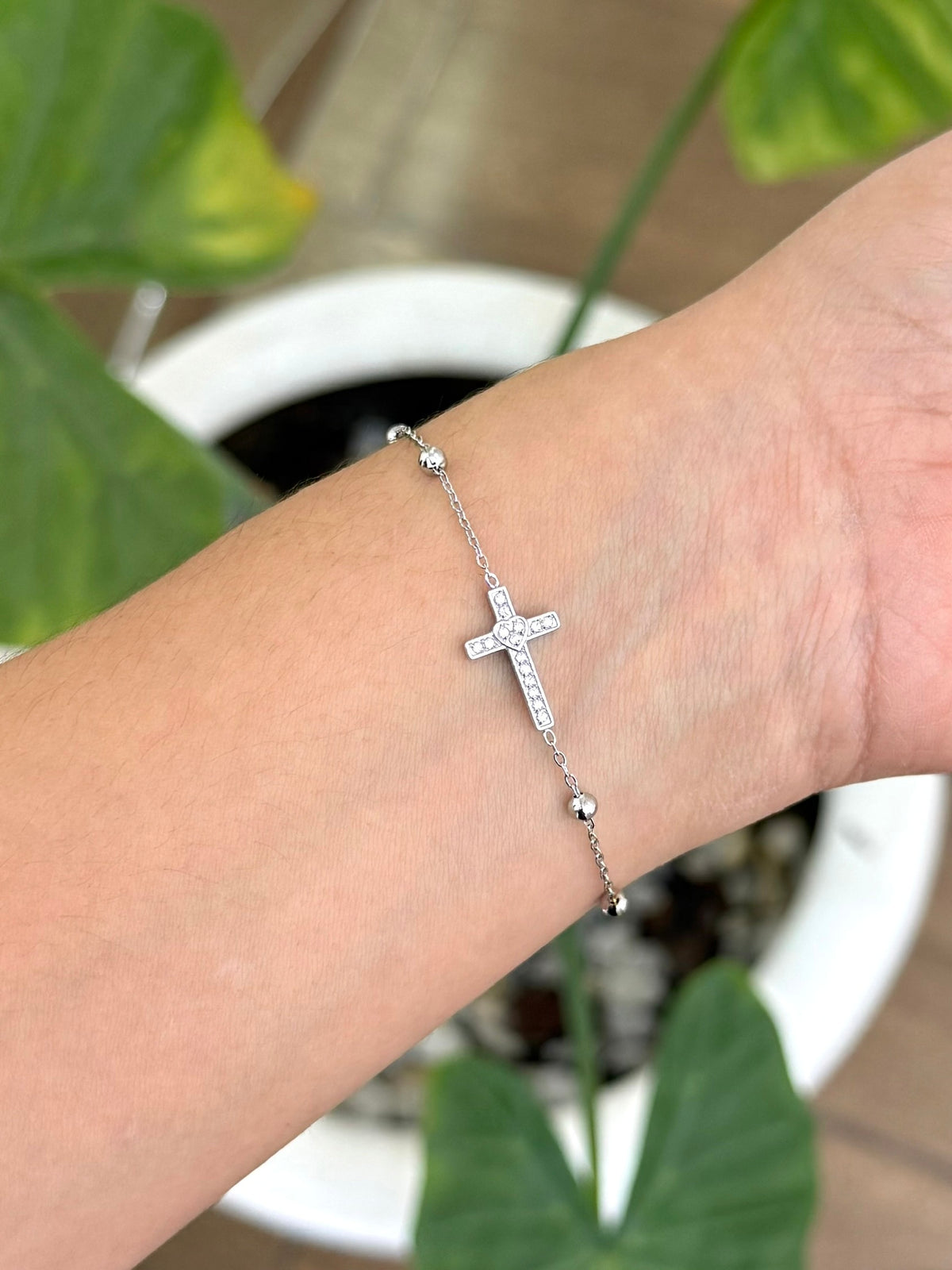 Pulsera cruz
