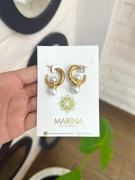 Arracada perla