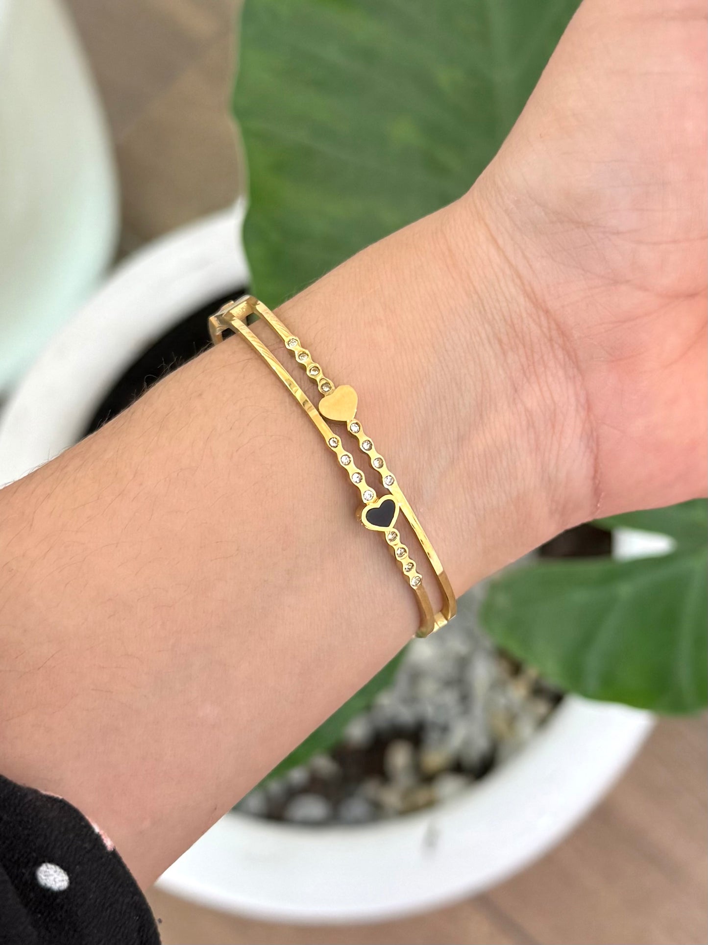 Pulsera corazones