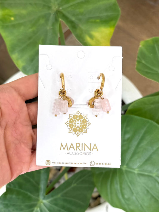 Arracada rosa