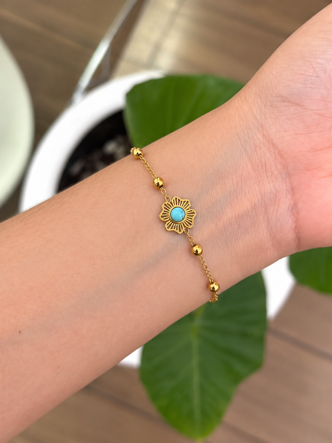 Pulsera flor