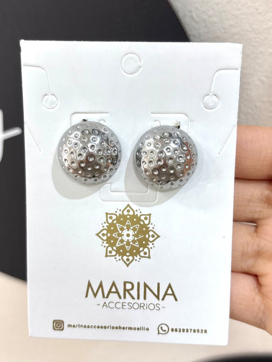 Arete casual plata