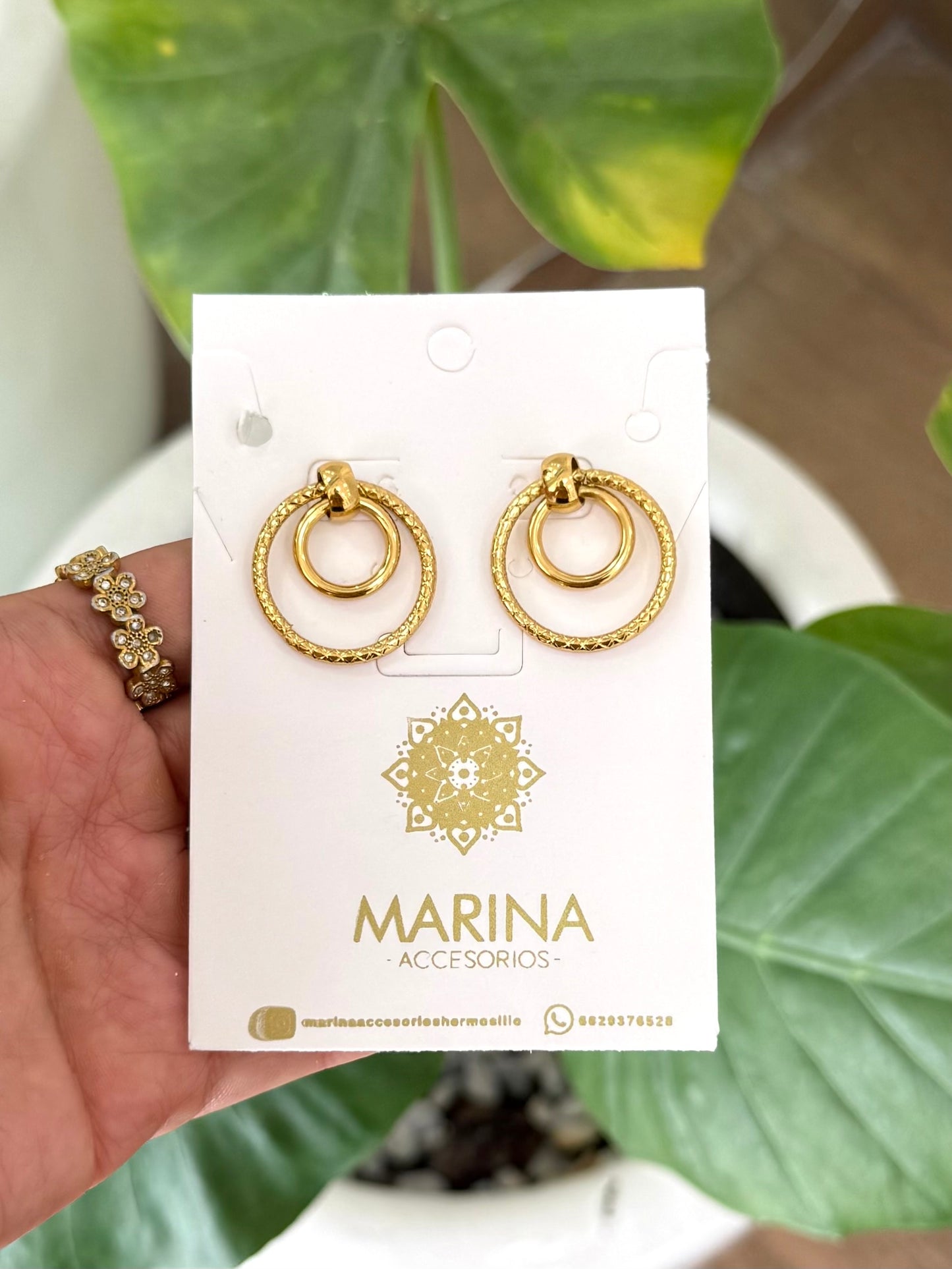 Arete casual círculos