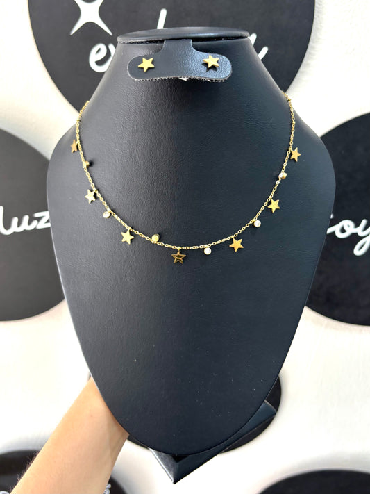Collar estrellas