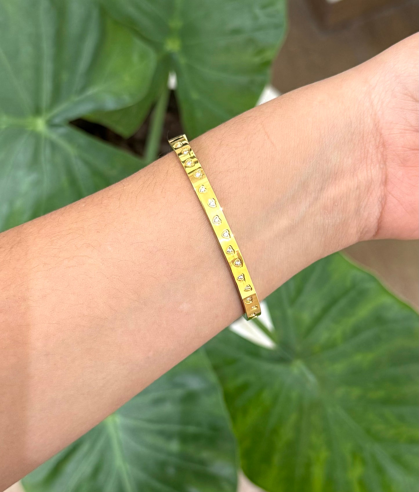 Pulsera corazones