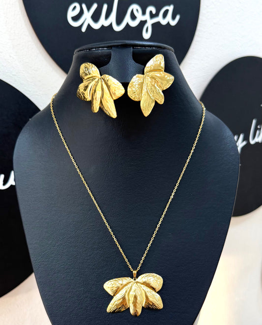 Collar hoja