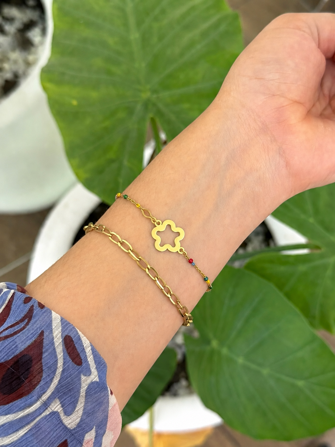 Pulsera flor