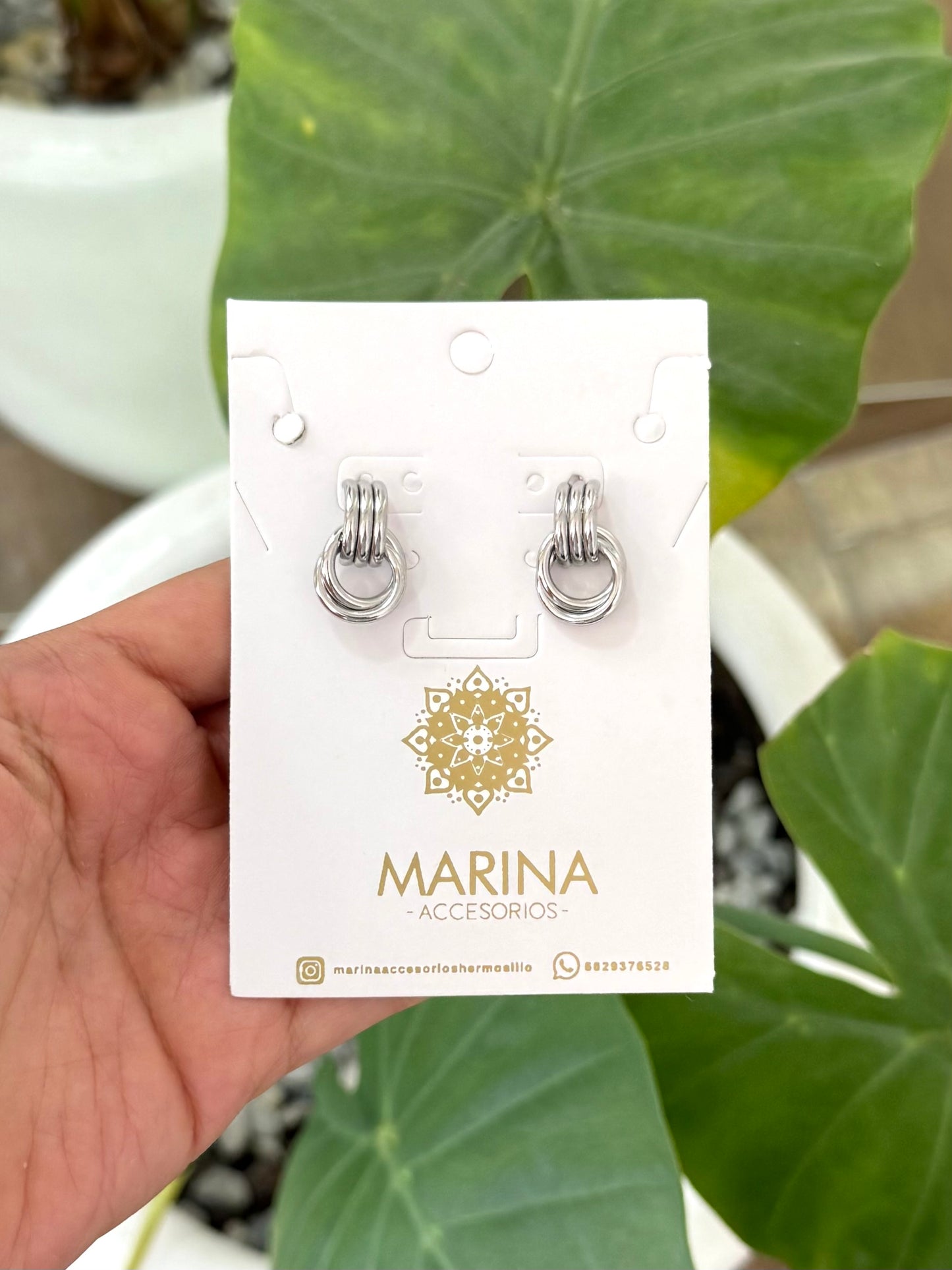 Arete casual círculo