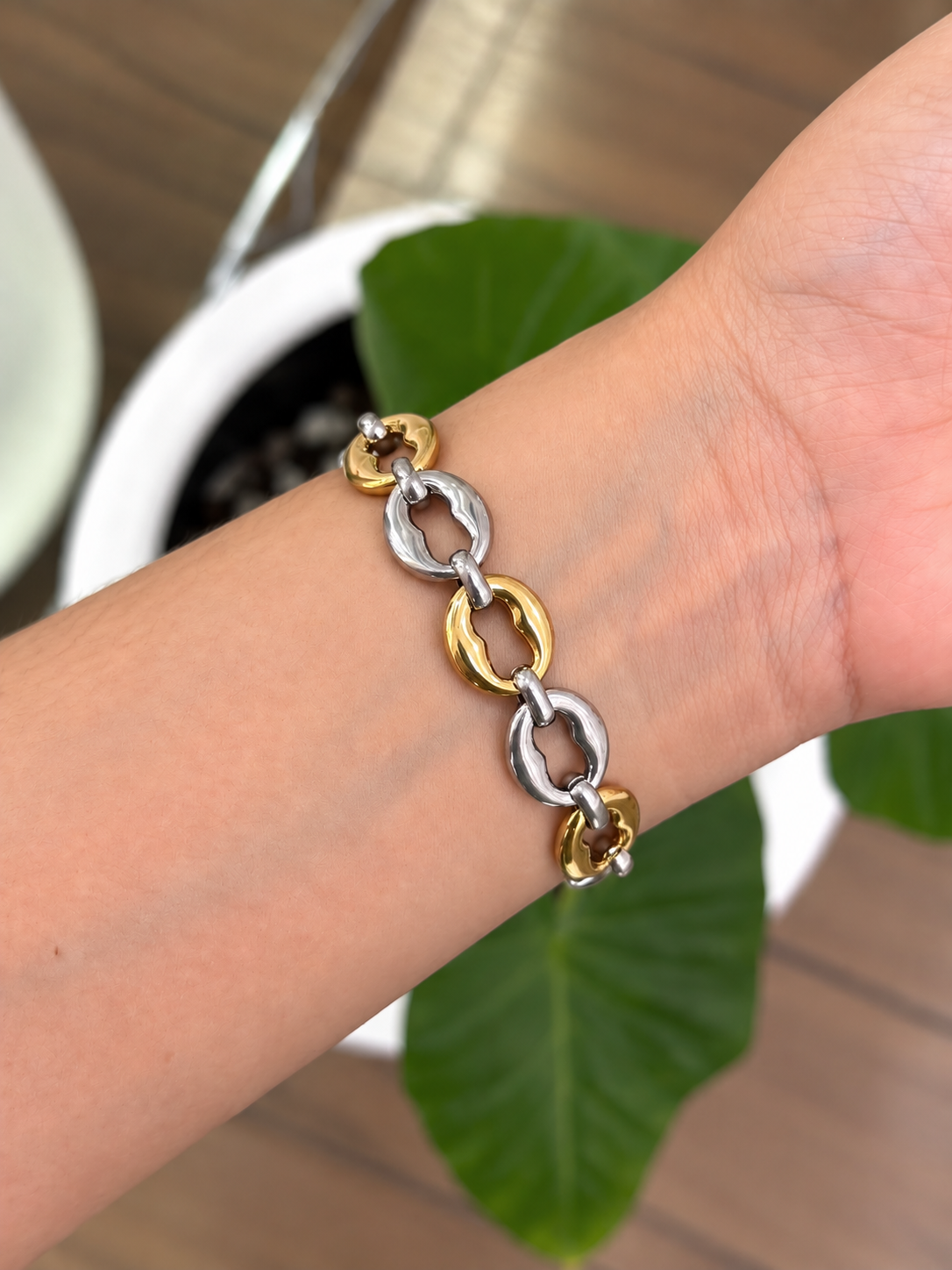 Pulsera eslabones