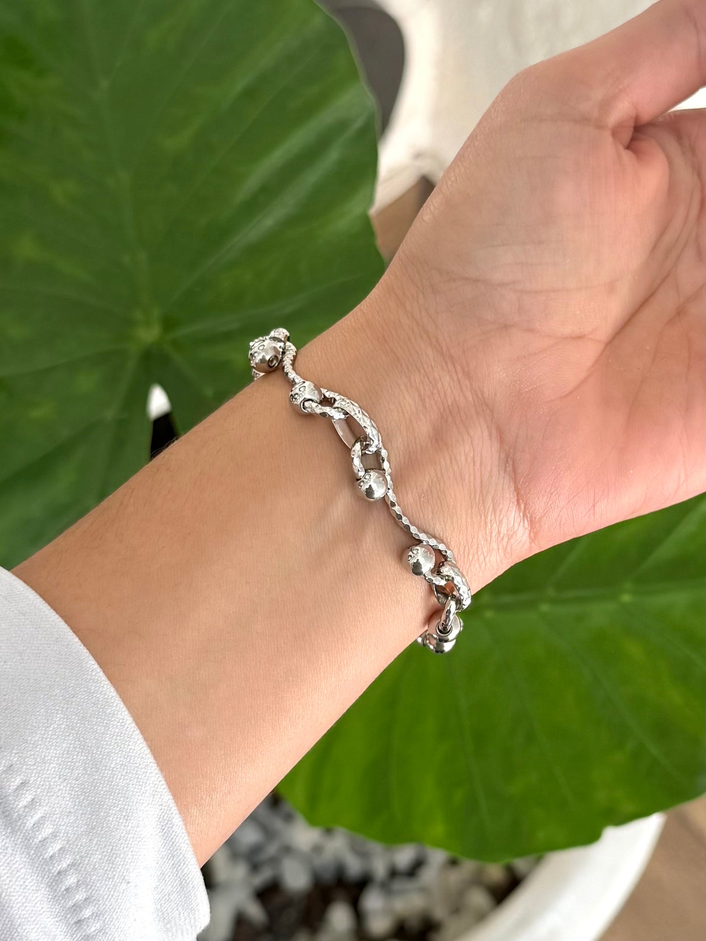 Pulsera plata