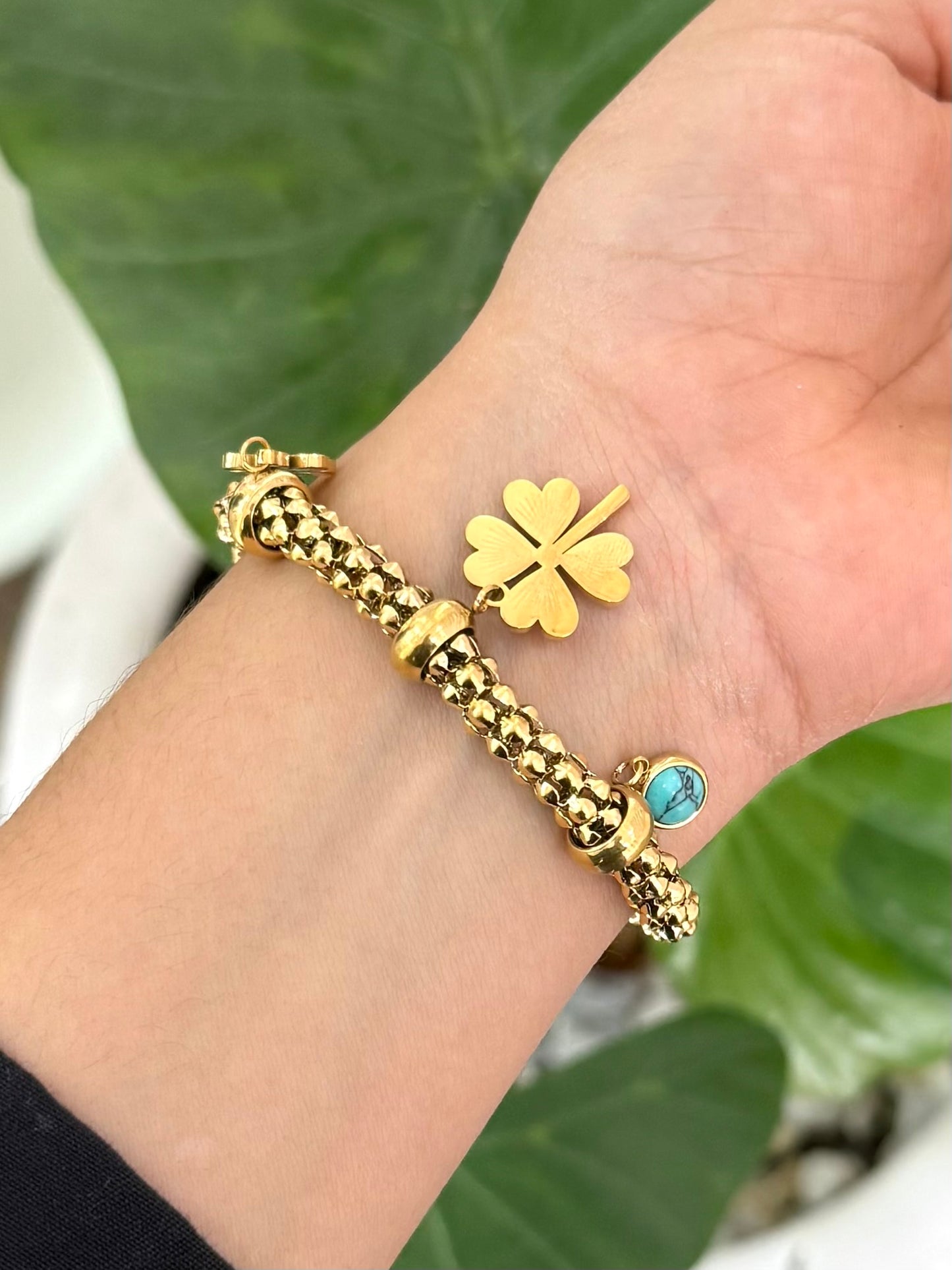 Pulsera trébol