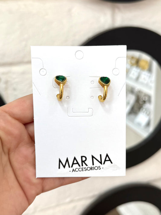 Arracada verde