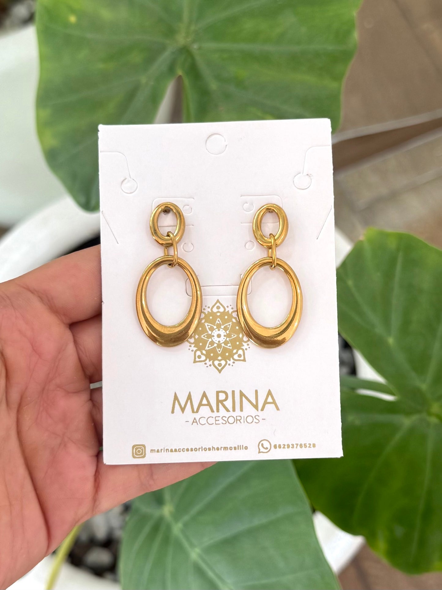 Arete casual círculo