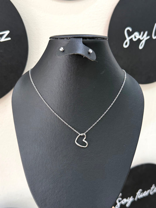 Collar corazón