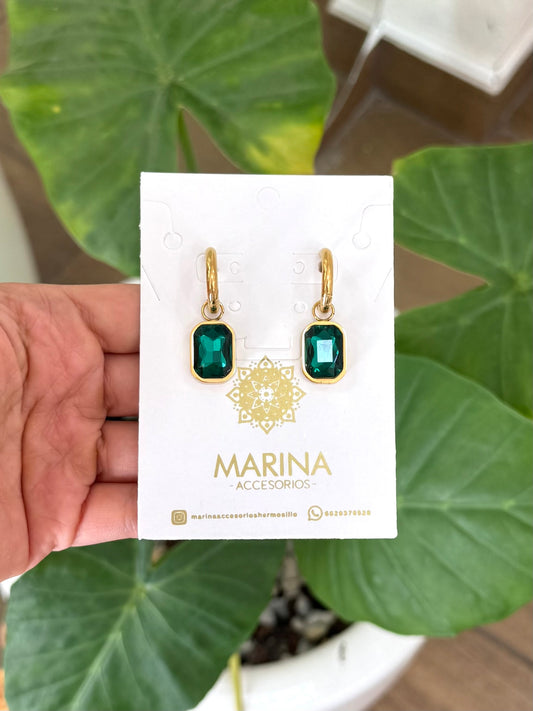 Arracada verde